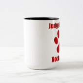 Niet-gebroken hart tweekleurige koffiemok (Center)