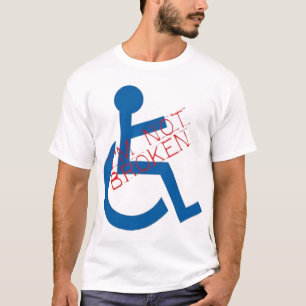 Niet gebroken t-shirt
