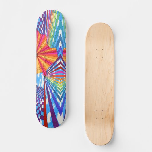 "Niet gebruiken met verdovende middelen" dekontwer Skateboard (Voorkant)