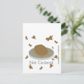 Niet gecentreerd briefkaart (Staand voorkant)