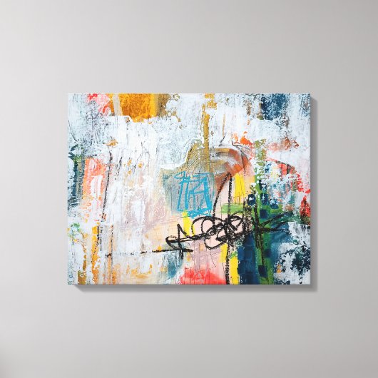 Niet gecentreerd canvas afdruk (Voorkant)