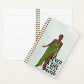 Niet-gedateerde Inspirerend zwarte-meisjesplanner Planner (Display)