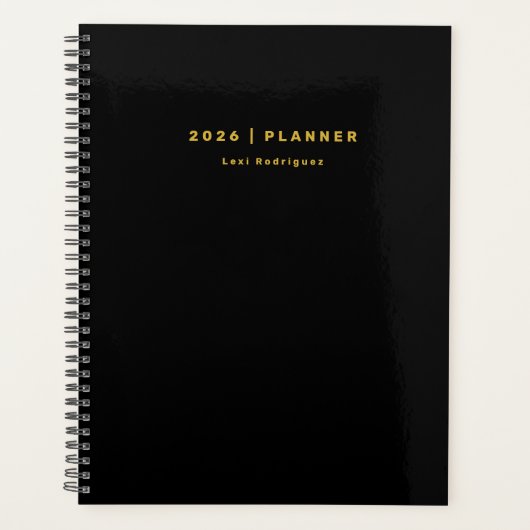Niet-gedateerde wekelijkse maandelijkse planner vo (Voorkant)