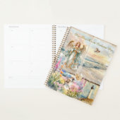 Niet-gedateerde wekelijkse maandelijkse religieuze planner (Display)