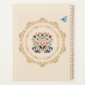 Niet-gedateerde wekelijkse maandelijkse religieuze planner (Achterkant)