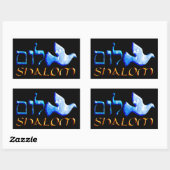 niet gedefiniëerd rechthoekige sticker (Vel)