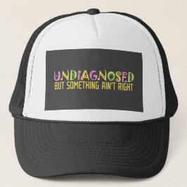 Niet gediagnosticeerd maar er klopt iets niet Kleu Trucker Pet
