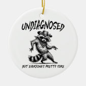 Niet gediagnosticeerd, maar iedereen is  zeker gra keramisch ornament (Voorkant)