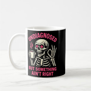 Niet-gediagnosticeerd Maar Iets Is Niet Goed Grapp Koffiemok