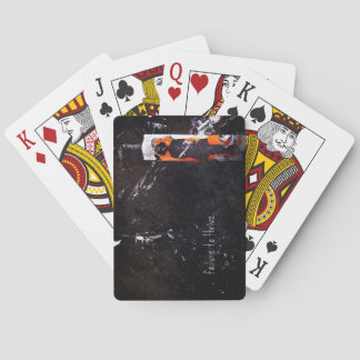 niet gedijen. pokerkaarten