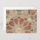 Niet-geëmailleerd Marrakesh Design I Briefkaart (Voorkant / Achterkant)