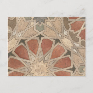 Niet-geëmailleerd Marrakesh Design I Briefkaart