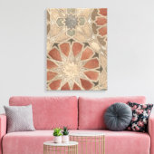 Niet-geëmailleerd Marrakesh Design I Canvas Afdruk (Insitu (Woonkamer))