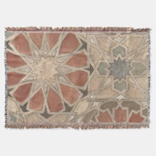 Niet-geëmailleerd Marrakesh Design I Deken (Voorkant)