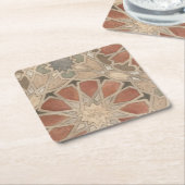Niet-geëmailleerd Marrakesh Design I Kartonnen Onderzetters (Schuin)