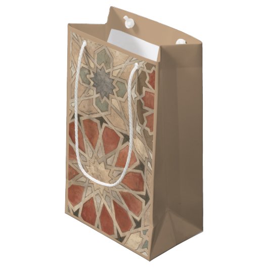 Niet-geëmailleerd Marrakesh Design I Klein Cadeauzakje (Voorkant Gekanteld)