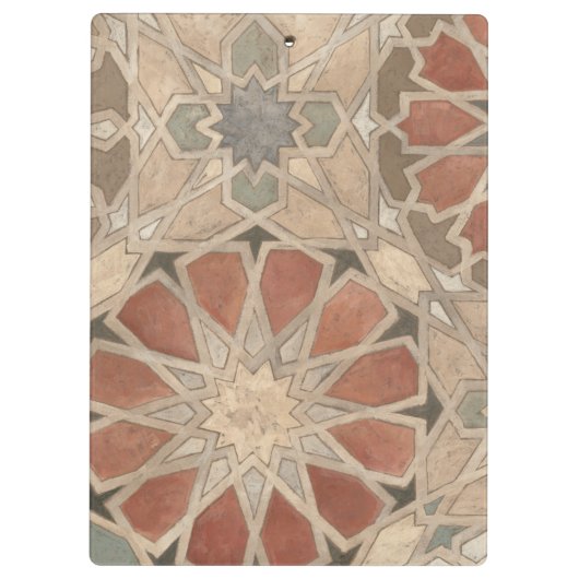 Niet-geëmailleerd Marrakesh Design I Klembord (Achterkant)