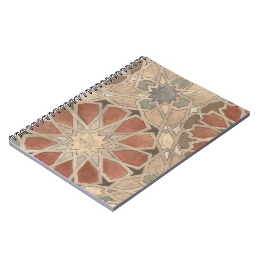Niet-geëmailleerd Marrakesh Design I Notitieboek (Linkerzijde)