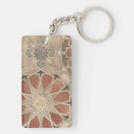 Niet-geëmailleerd Marrakesh Design I Sleutelhanger (achterkant)
