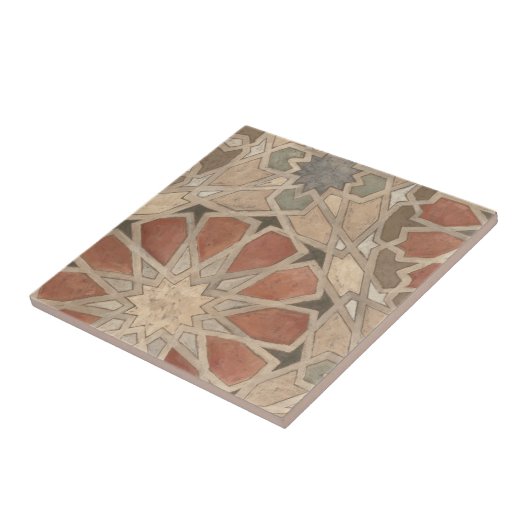 Niet-geëmailleerd Marrakesh Design I Tegeltje (Zijkant)