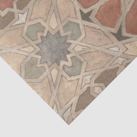 Niet-geëmailleerd Marrakesh Design I Tissuepapier (Detail)