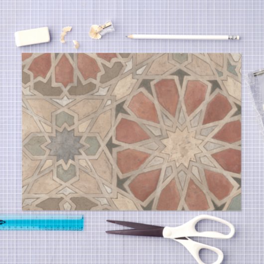 Niet-geëmailleerd Marrakesh Design I Tissuepapier (Craft)