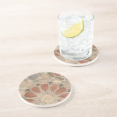 Niet-geëmailleerd Marrakesh Design I Zandsteen Onderzetter (Zijkant)