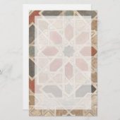 Niet-geëmailleerd Marrakesh Design II Briefpapier (Voorkant / Achterkant)