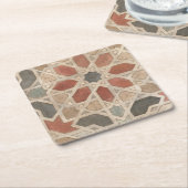 Niet-geëmailleerd Marrakesh Design II Kartonnen Onderzetters (Schuin)