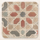Niet-geëmailleerd Marrakesh Design II Kartonnen Onderzetters (Voorkant)