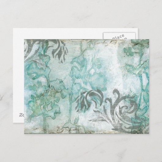 Niet-geëmailleerde ventilatorspuit III Briefkaart (Voorkant / Achterkant)