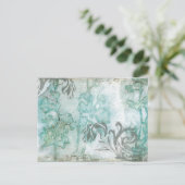 Niet-geëmailleerde ventilatorspuit III Briefkaart (Staand voorkant)