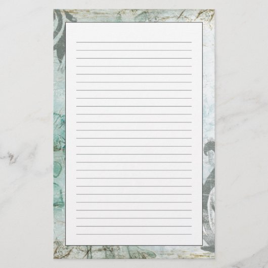 Niet-geëmailleerde ventilatorspuit III Briefpapier (Voorkant)