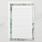 Niet-geëmailleerde ventilatorspuit III Briefpapier (Voorkant / Achterkant)