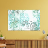 Niet-geëmailleerde ventilatorspuit III Canvas Afdruk (Insitu (Woonkamer))