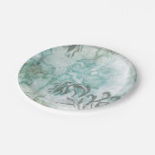 Niet-geëmailleerde ventilatorspuit III Papieren Bordje (Gekanteld)