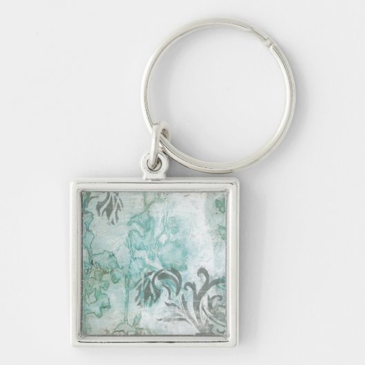 Niet-geëmailleerde ventilatorspuit III Sleutelhanger (Voorkant)