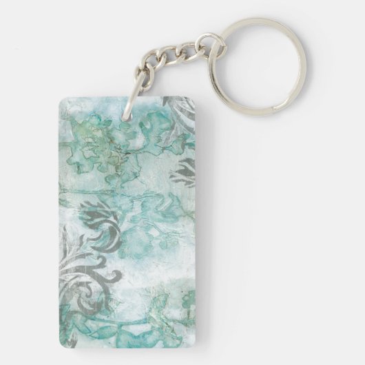 Niet-geëmailleerde ventilatorspuit III Sleutelhanger (achterkant)