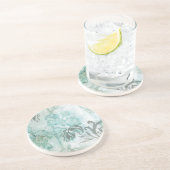 Niet-geëmailleerde ventilatorspuit III Zandsteen Onderzetter (Zijkant)