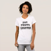 Niet gefotoshopt t-shirt (Voorkant volledig)