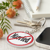 Niet gehuwd sleutelhanger (Voorkant Rechts)