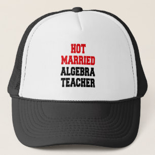 Niet-gehuwde algebra-leraar trucker pet