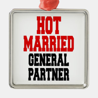 Niet-gehuwde partner metalen ornament