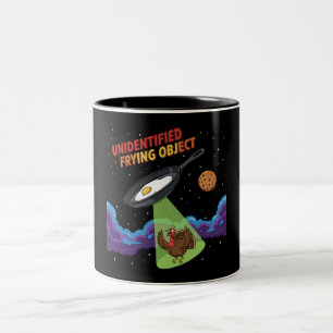 Niet-geïdentificeerd Frituurvoorwerp Grappige UFO Tweekleurige Koffiemok