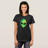 Niet-geïdentificeerd Vliegend Object Alien Head Ex T-shirt (Voorkant volledig)