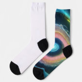 Niet-geïdentificeerde laserlichtflitslicht Crew So Sokken (Links)