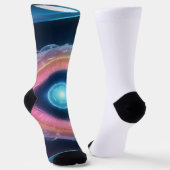 Niet-geïdentificeerde laserlichtflitslicht Crew So Sokken (Gebogen)