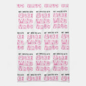 Niet geïnfecteerd met Woke Mind Virus Pattern Aang Theedoek (Verticaal)