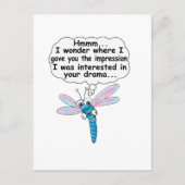 Niet geïnteresseerd briefkaart (Voorkant)