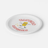 niet-geisers papieren bordje (Gekanteld)